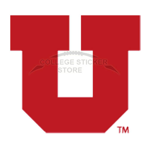 Diy Utah Utes Iron-on Transfers (Wall Stickers)NO.6751